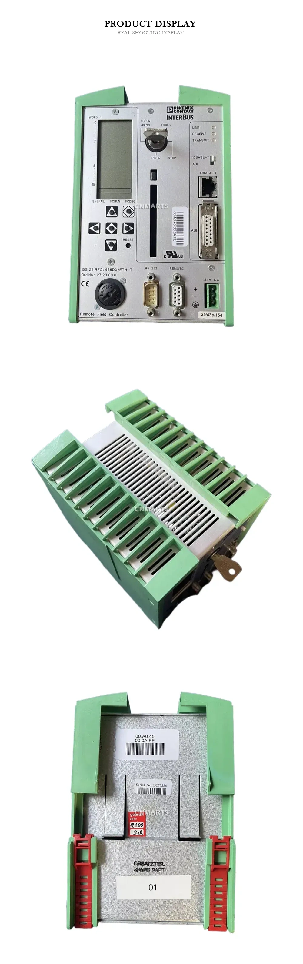 Phoenix Contact IBS 24 RFC/486DX/ETH-T Remote Field Controller Description