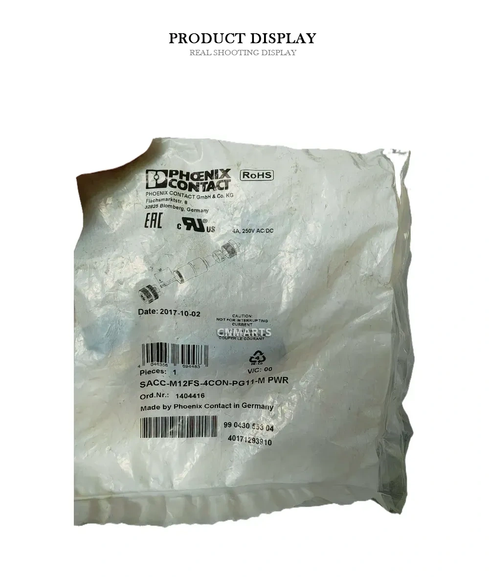 Phoenix Contact SACC-M12FS-4CON-PG11-M PWR M12 Circular Connector Description