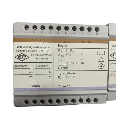 RITZ ELMU-AW3B-A3 Active Power Transducer