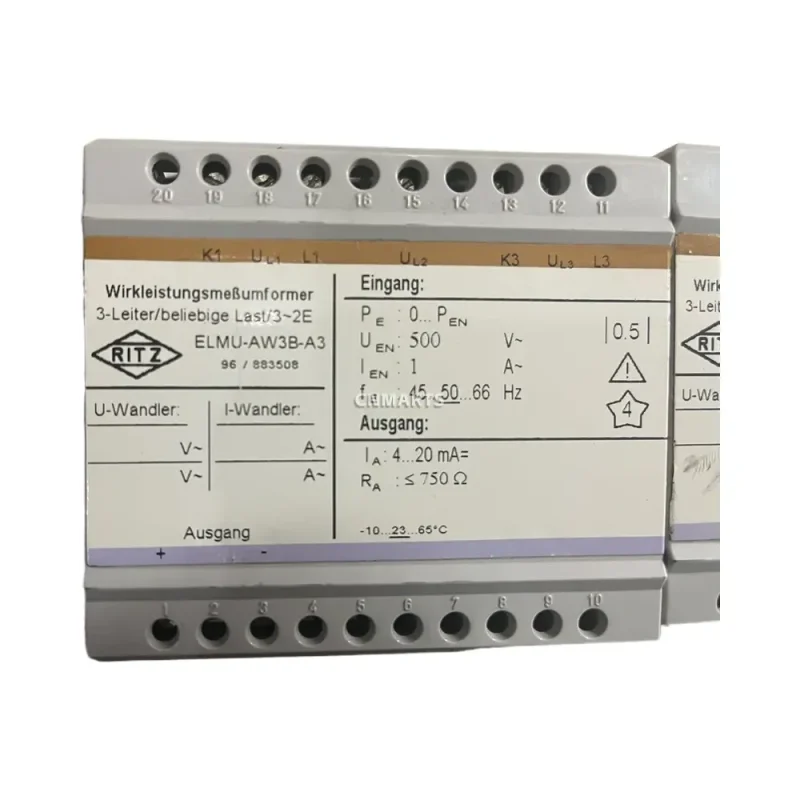 RITZ ELMU-AW3B-A3 Active Power Transducer