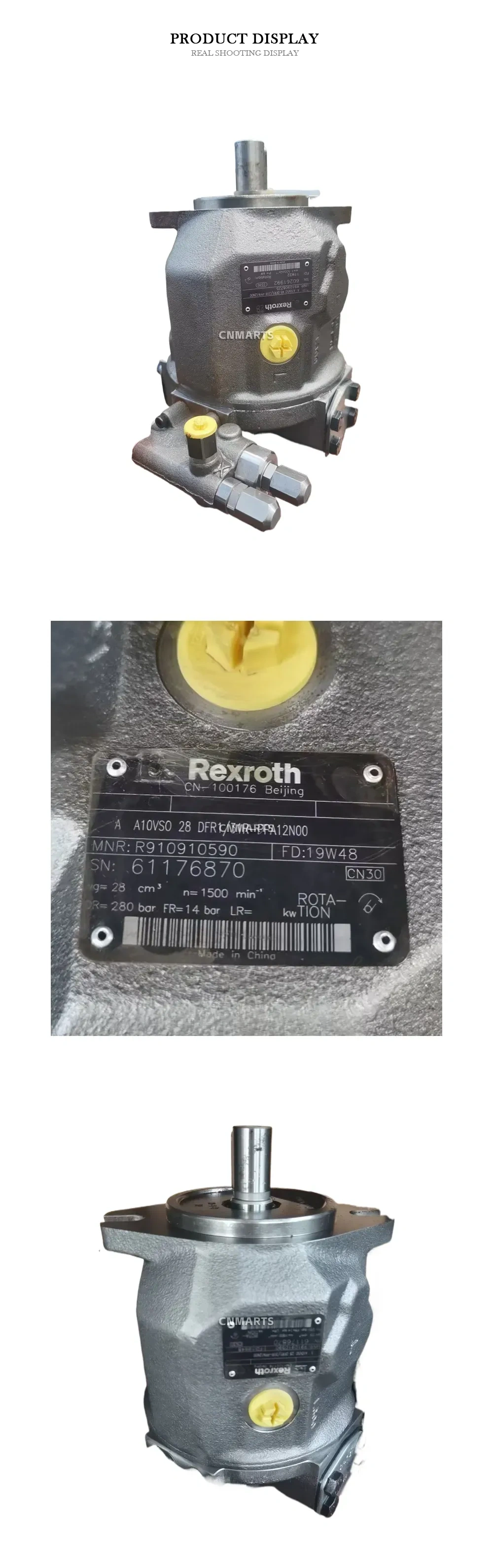 Rexroth A10VSO 28 DFR1/31R-PPA12N00 Axial Piston Pump Description