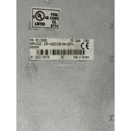 Rexroth HMV02.1R-W0015-A-07-NNNN Regenerative Power Supply Module