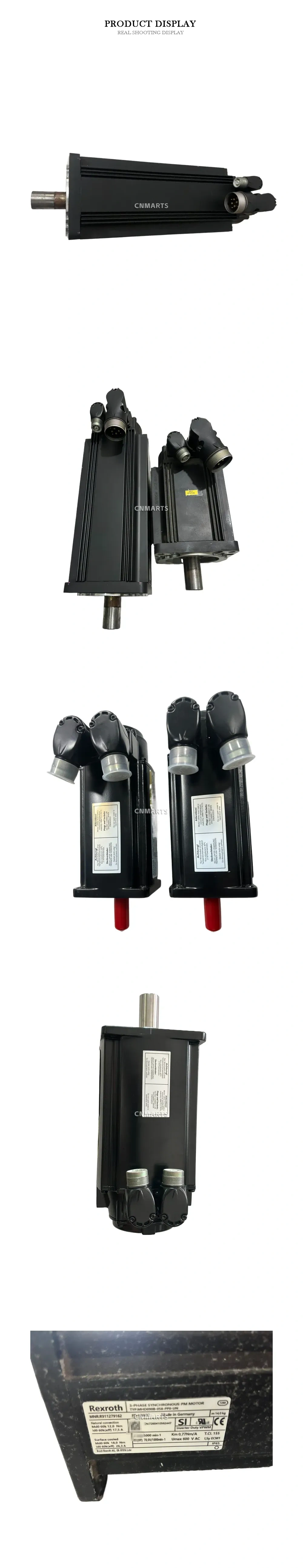 Rexroth MHD090B-058-PG0-UN 3-Phase Synchronous PM Motor Description
