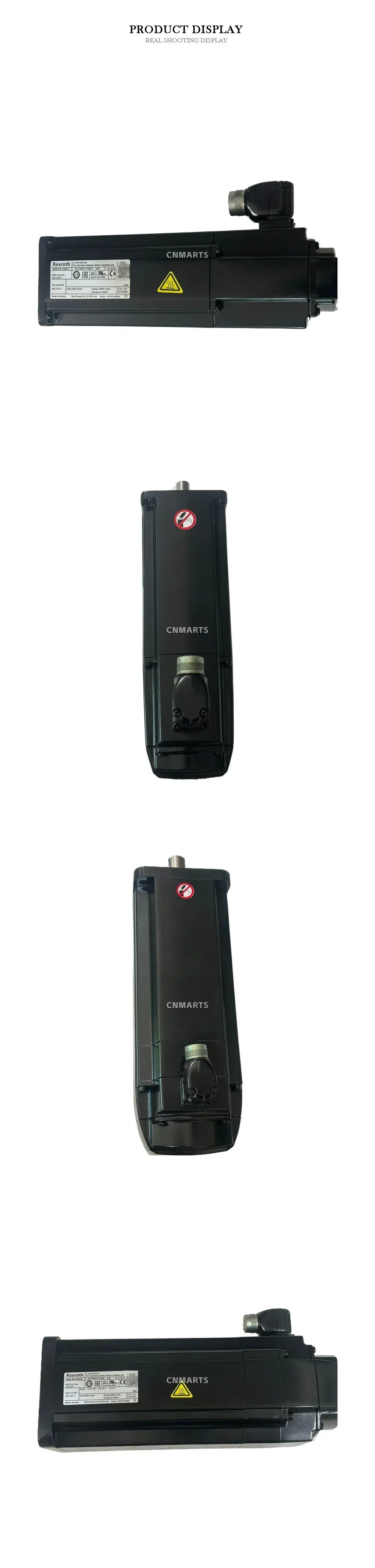 Rexroth MS2N Series (e.g., MS2N040-D0BQN-CMASG1-NNNNN-NN, MS2N050-D0BQN-CMASG2-NNNNN-NN) Synchronous Servo Motor Description