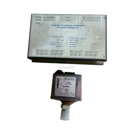 SAACKE OPTOIO-32, DSF152 F913 I/O Module and Pressure Switch