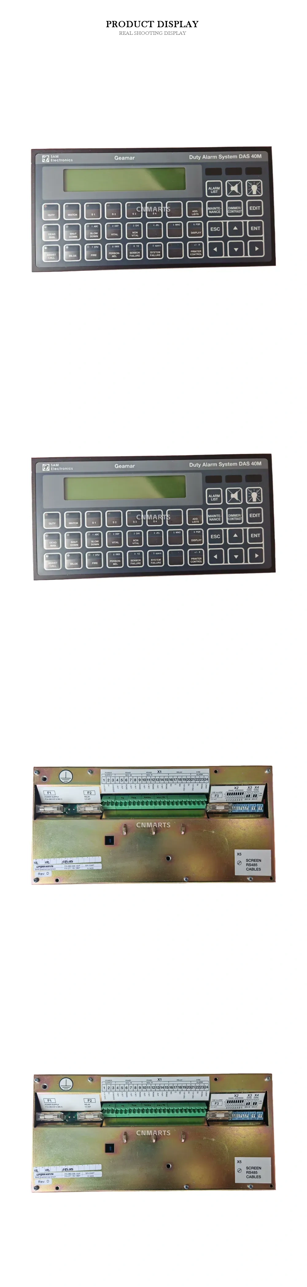 SAM Electronics DAS 40M Duty Alarm System Description