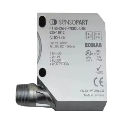 SENSOPART FT 55-CM-3-PNSDL-L4M Fiber Optic Color Mark Sensor