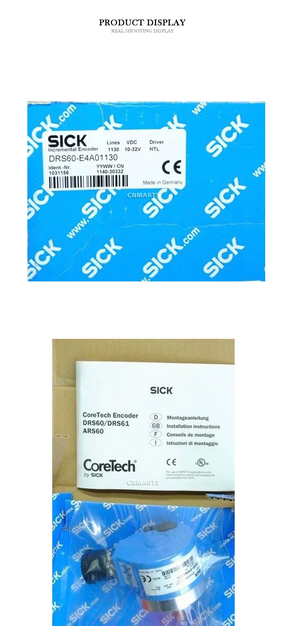 SICK DRS60-E4A01130 Incremental Encoder Description