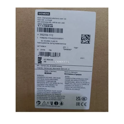 SIEMENS 3RB2056-1FF2 Electronic Overload Relay