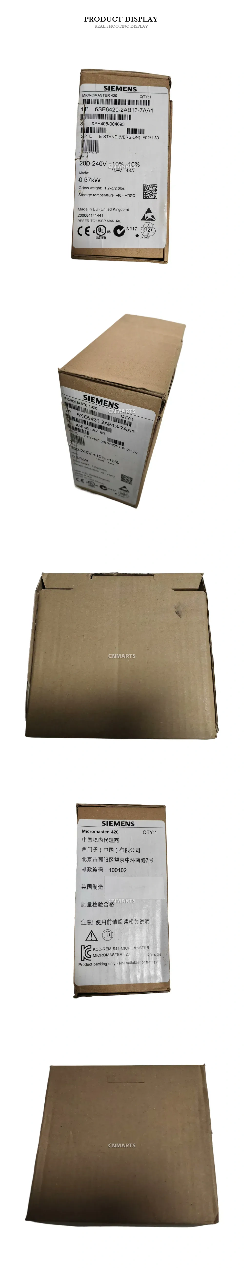 SIEMENS 6SE6420-2AB13-7AA1 Frequency Inverter / AC Drive Description