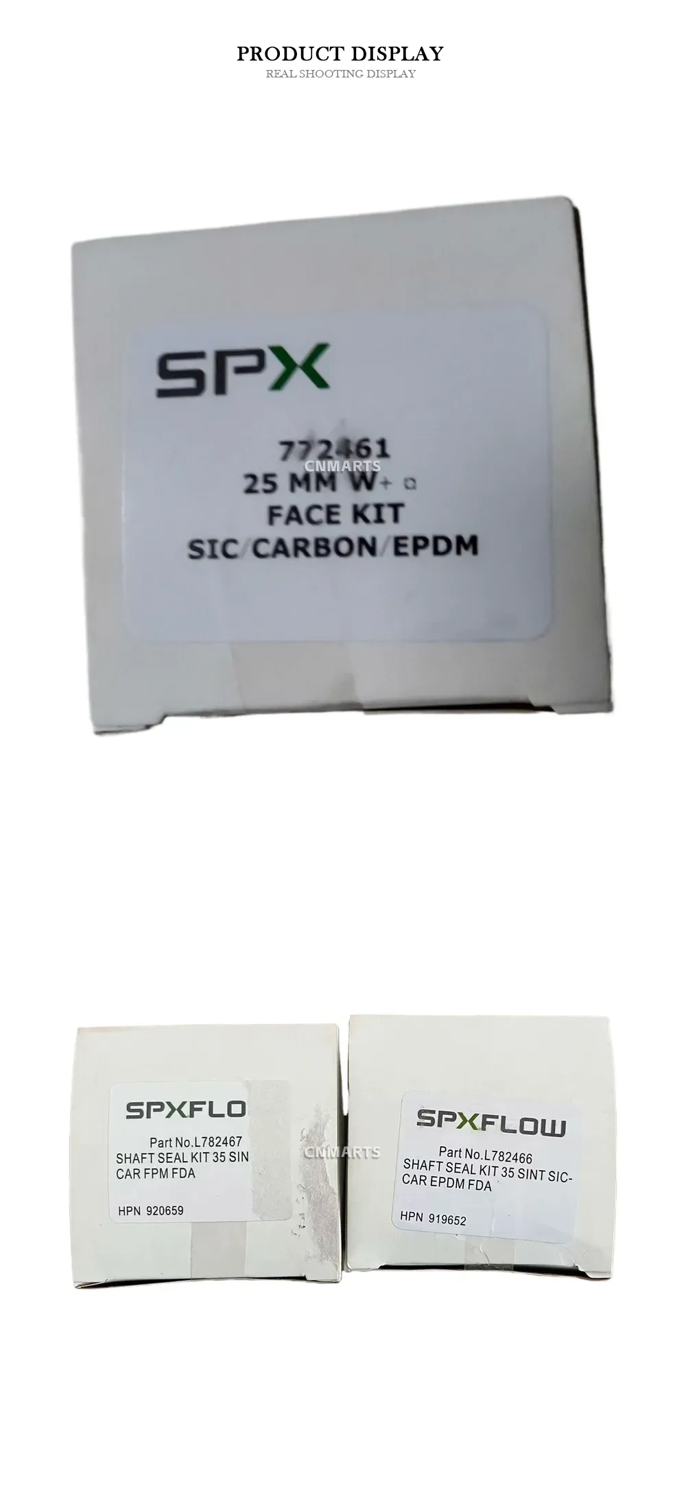 SPX Flow 772461, L782467, L782466 Mechanical Seal Kit Description