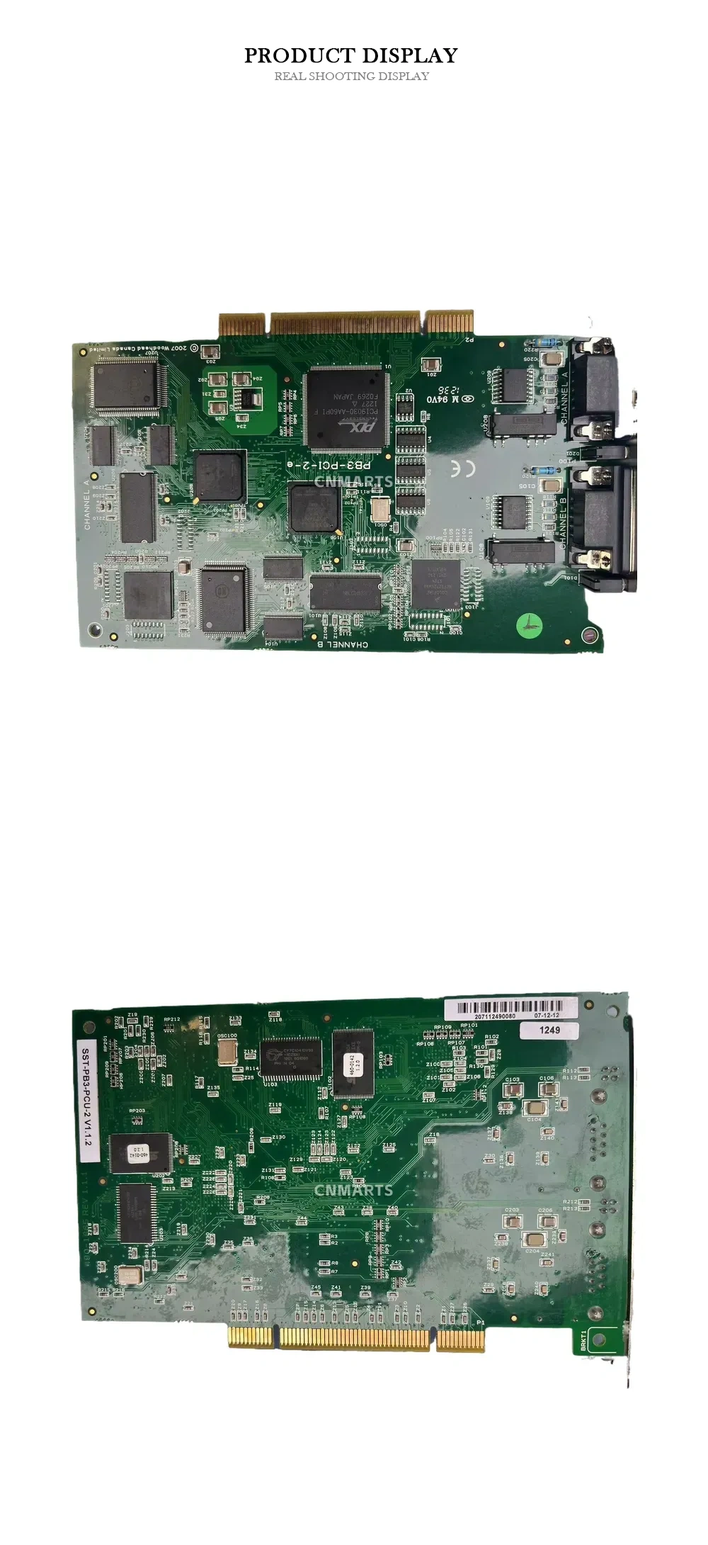 SST / Woodhead SST-PB3-PCU-2 / PB3-PCI-2-e PCI PROFIBUS Interface Card Description