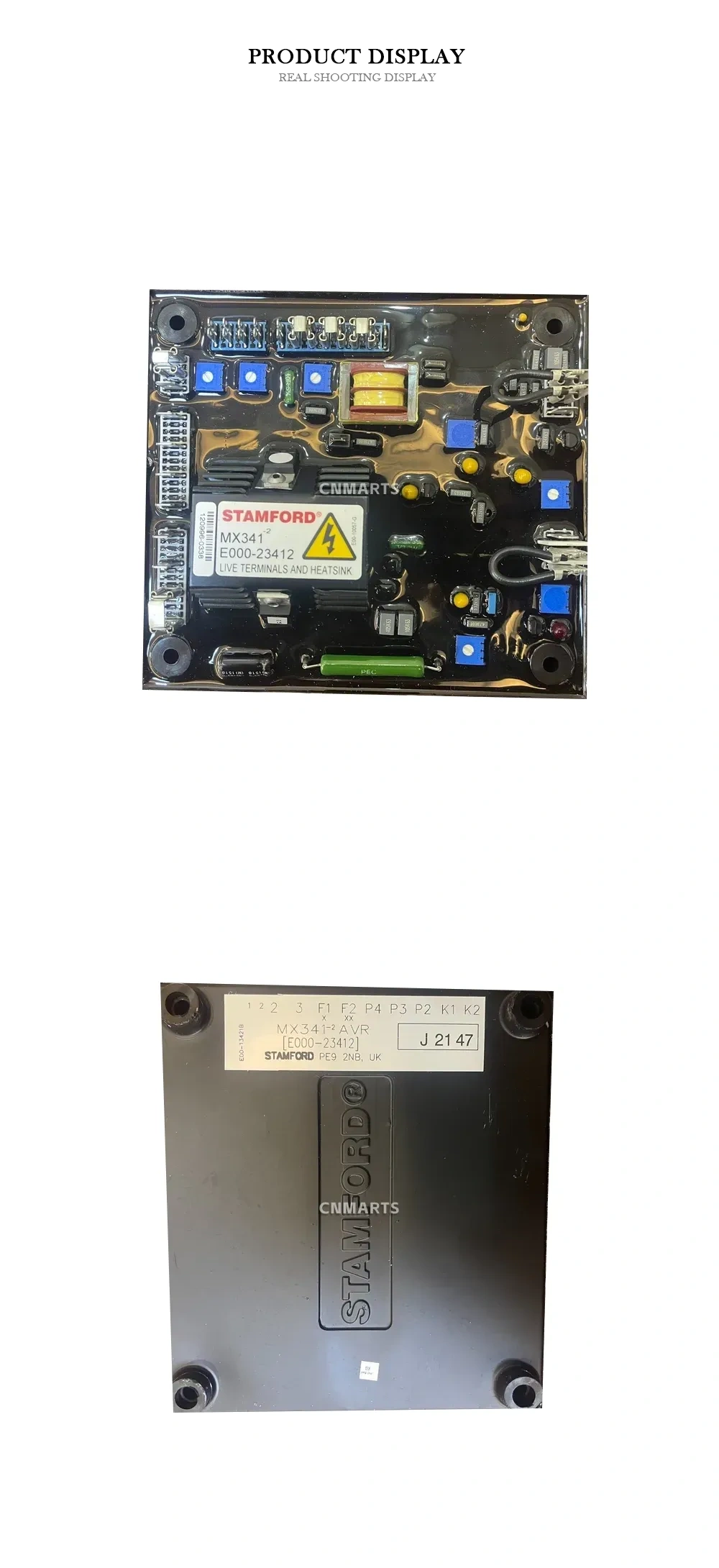 STAMFORD MX341-2 Automatic Voltage Regulator (AVR) Description
