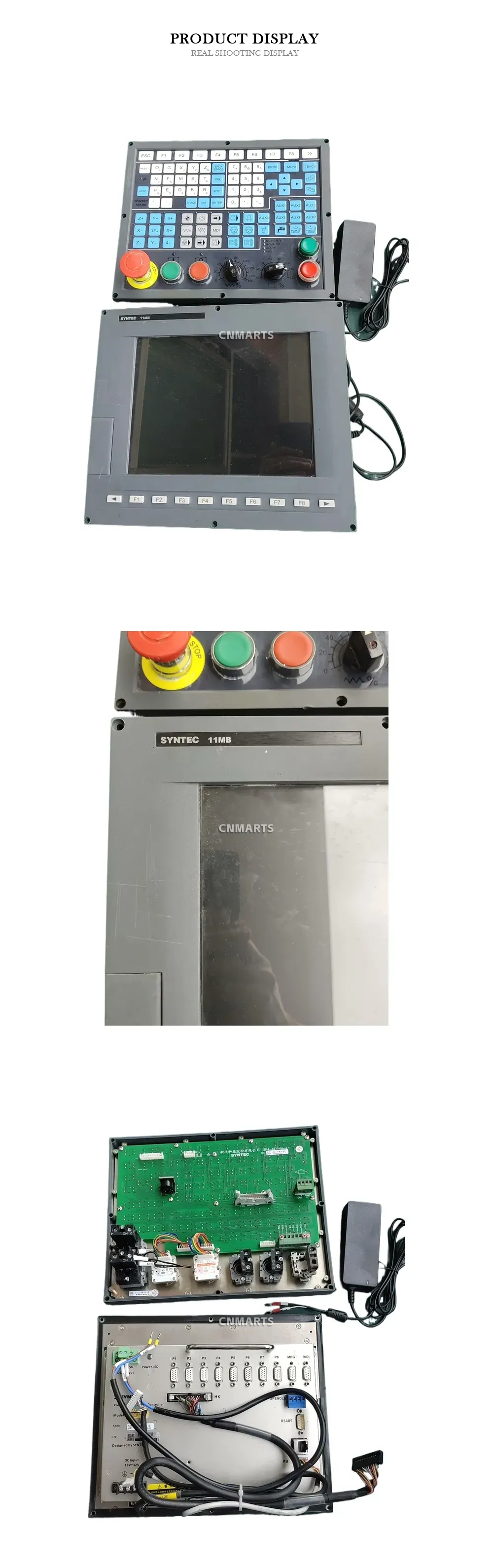 SYNTEC 11MB CNC Controller Operation Panel Description