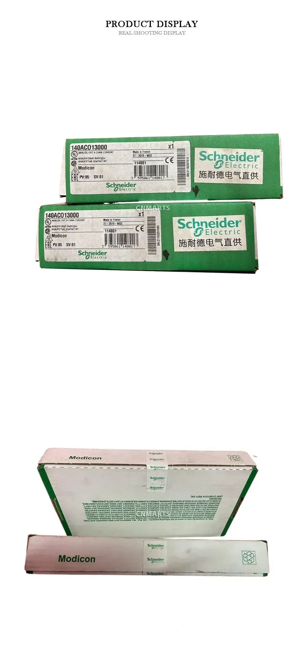 Schneider Electric 140ACO13000 Analog Output Module Description