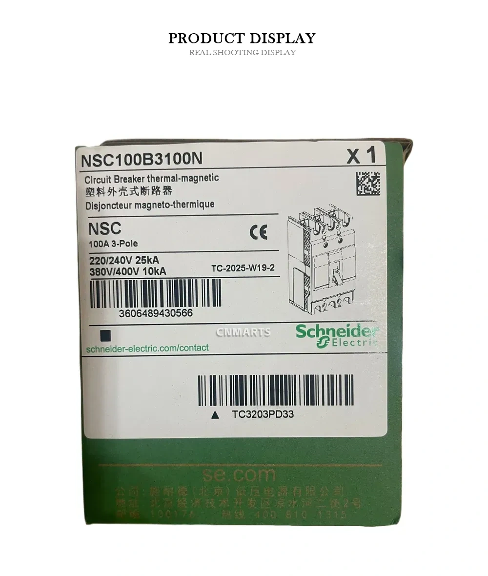 Schneider Electric NSC100B3100N Molded Case Circuit Breaker Description