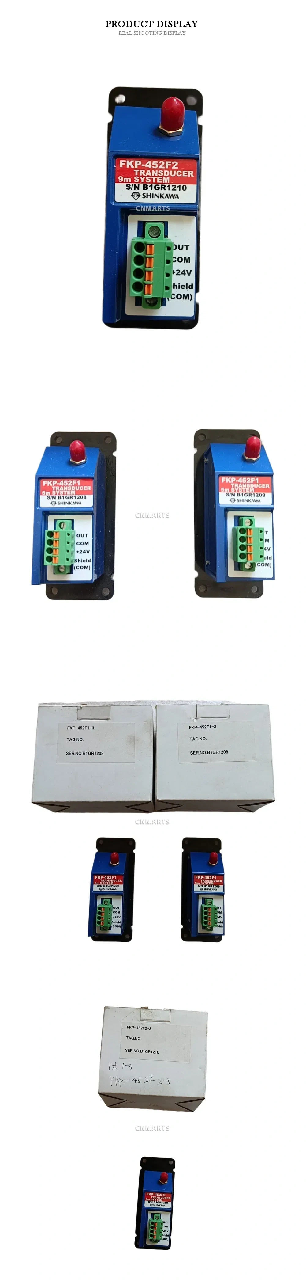 Shinkawa FKP-452F2 Transducer Description