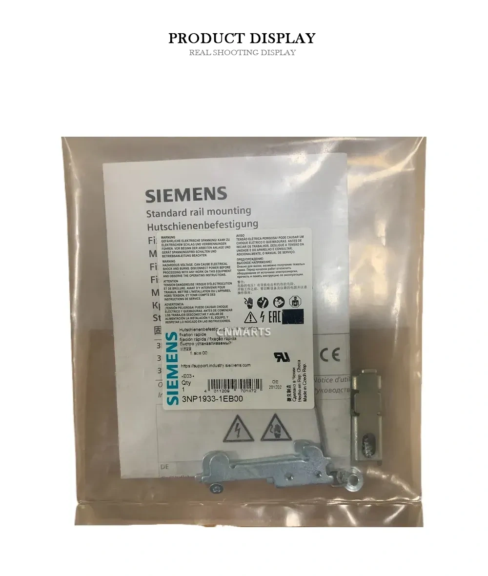 Siemens 3NP1933-1EB00 Standard Rail Mounting Kit Description