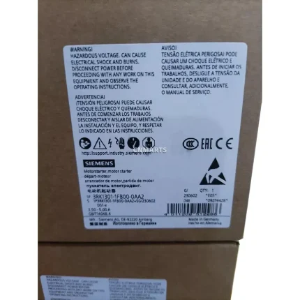 Siemens 3RK1301-1FB00-0AA2 Motor Starter