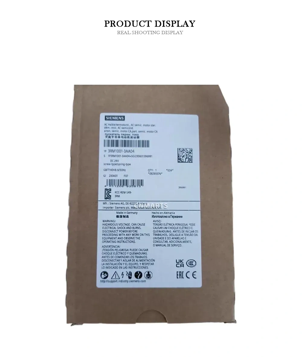 Siemens 3RM1001-3AA04 AC Semiconductor Motor Starter Description