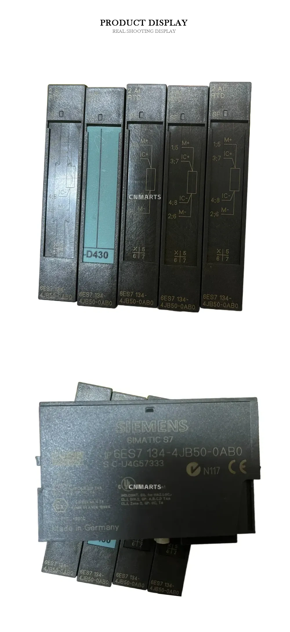 Siemens 6ES7 134-4JB50-0AB0 SIMATIC S7 Analog Input Module Description