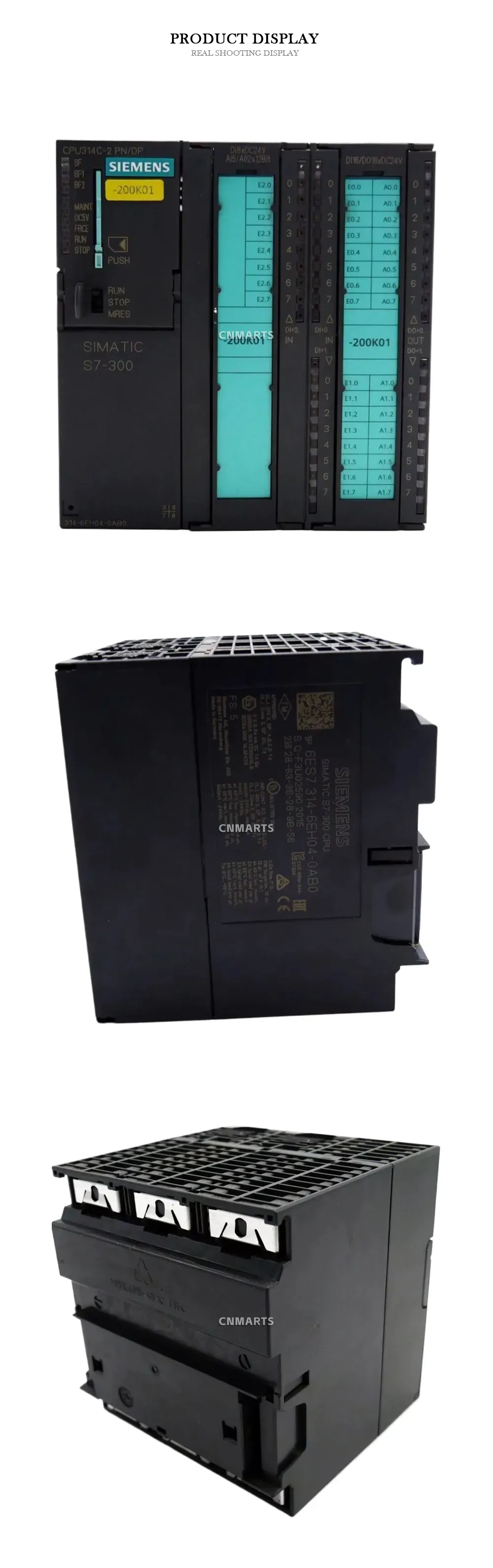 Siemens 6ES7 314-6EH04-0AB0 PLC CPU Module Description