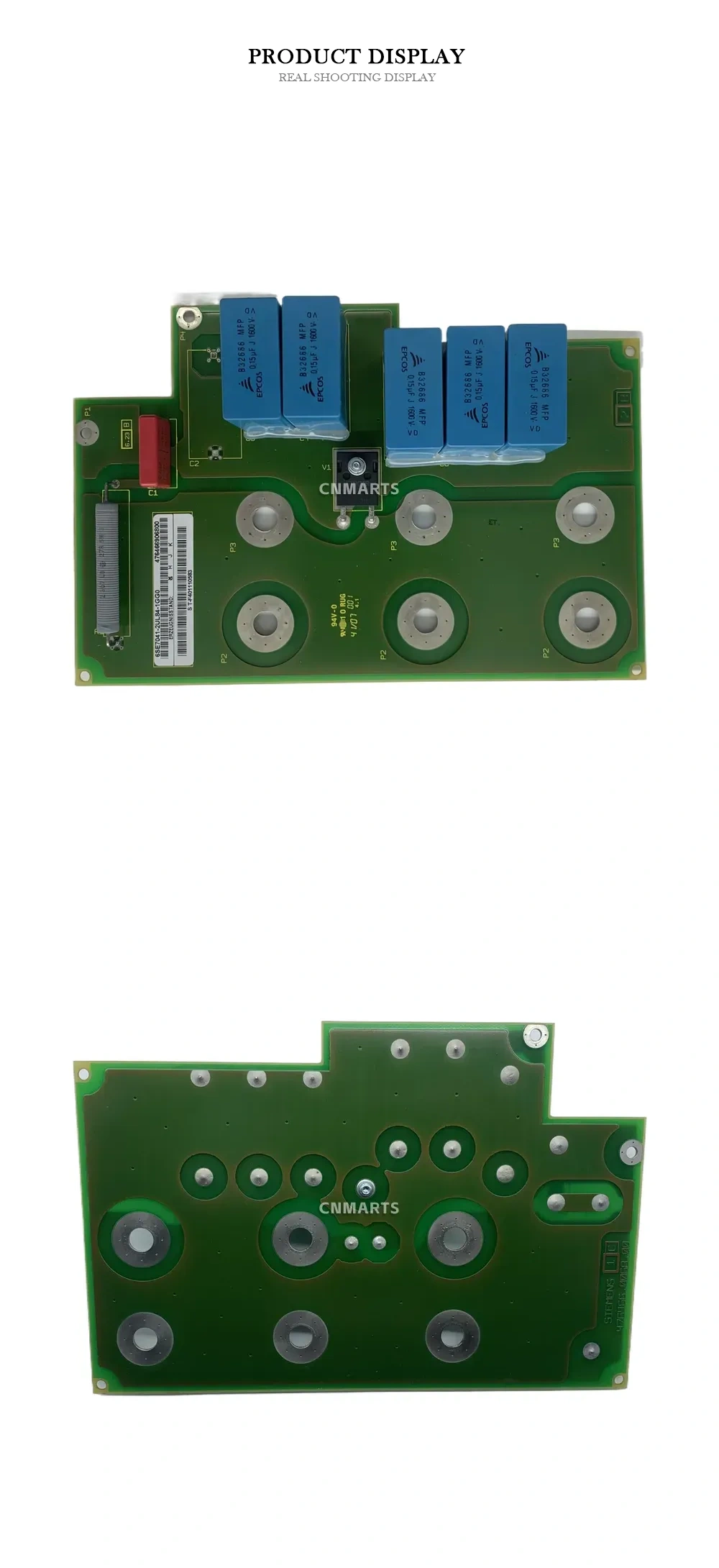 Siemens 6SE7041-2UL84-1GG0 Capacitor Board Description