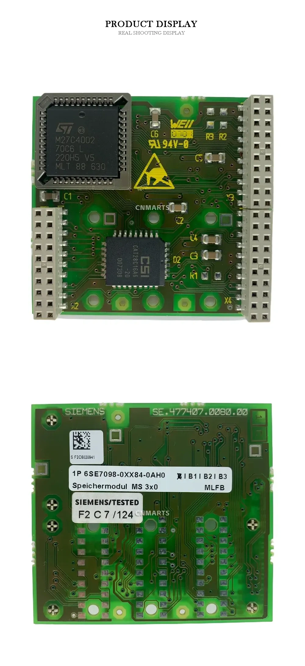 Siemens 6SE7098-0XX84-0AH0 Memory Module Description