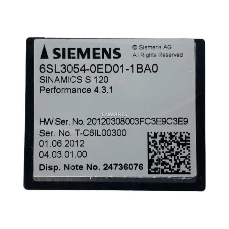 Siemens 6SL3054-0ED01-1BA0 CompactFlash Card