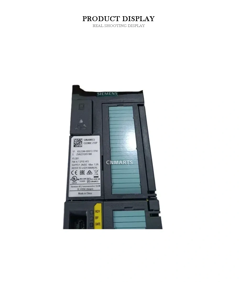 Siemens 6SL3244-0BB12-1PA1 SINAMICS Control Unit CU240E-2 DP Description