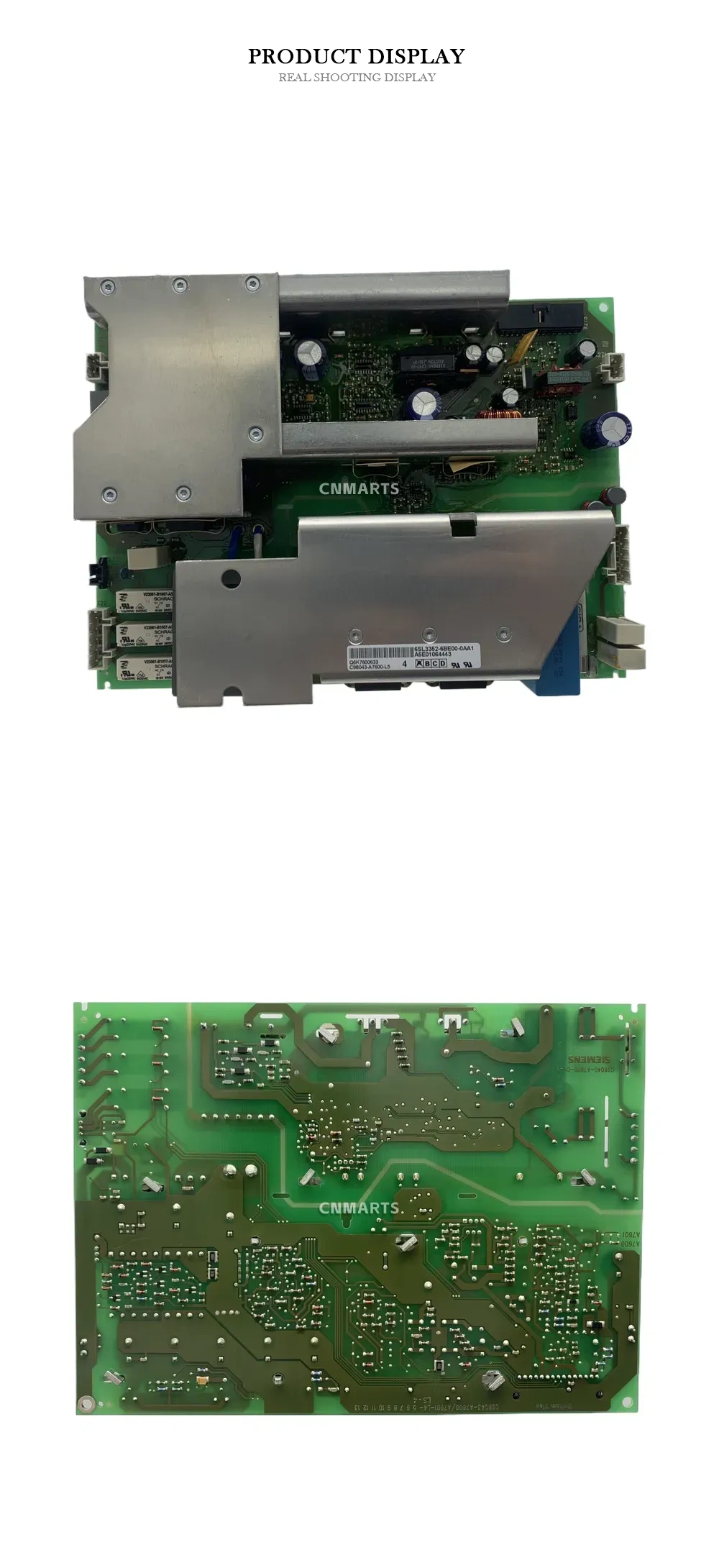 Siemens 6SL3352-6BE00-0AA1 Industrial Control Circuit Board Description