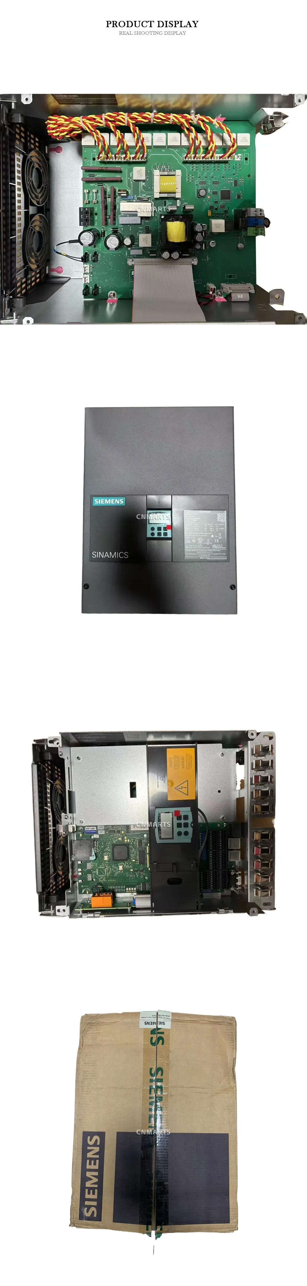 Siemens 6SL3710-1GE35-0AA3 SINAMICS S120 Chassis Converter Description