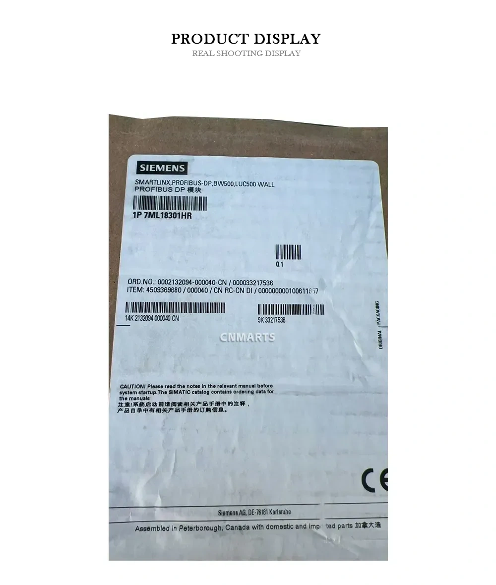 Siemens 7ML18301HR Profibus DP Module Description