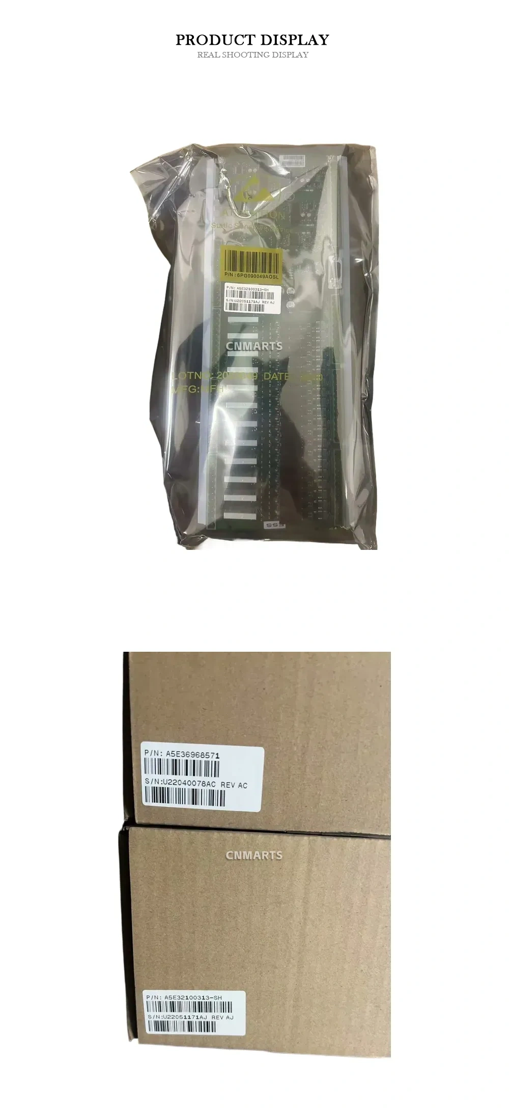 Siemens A5E32100313-SH Memory Module Description