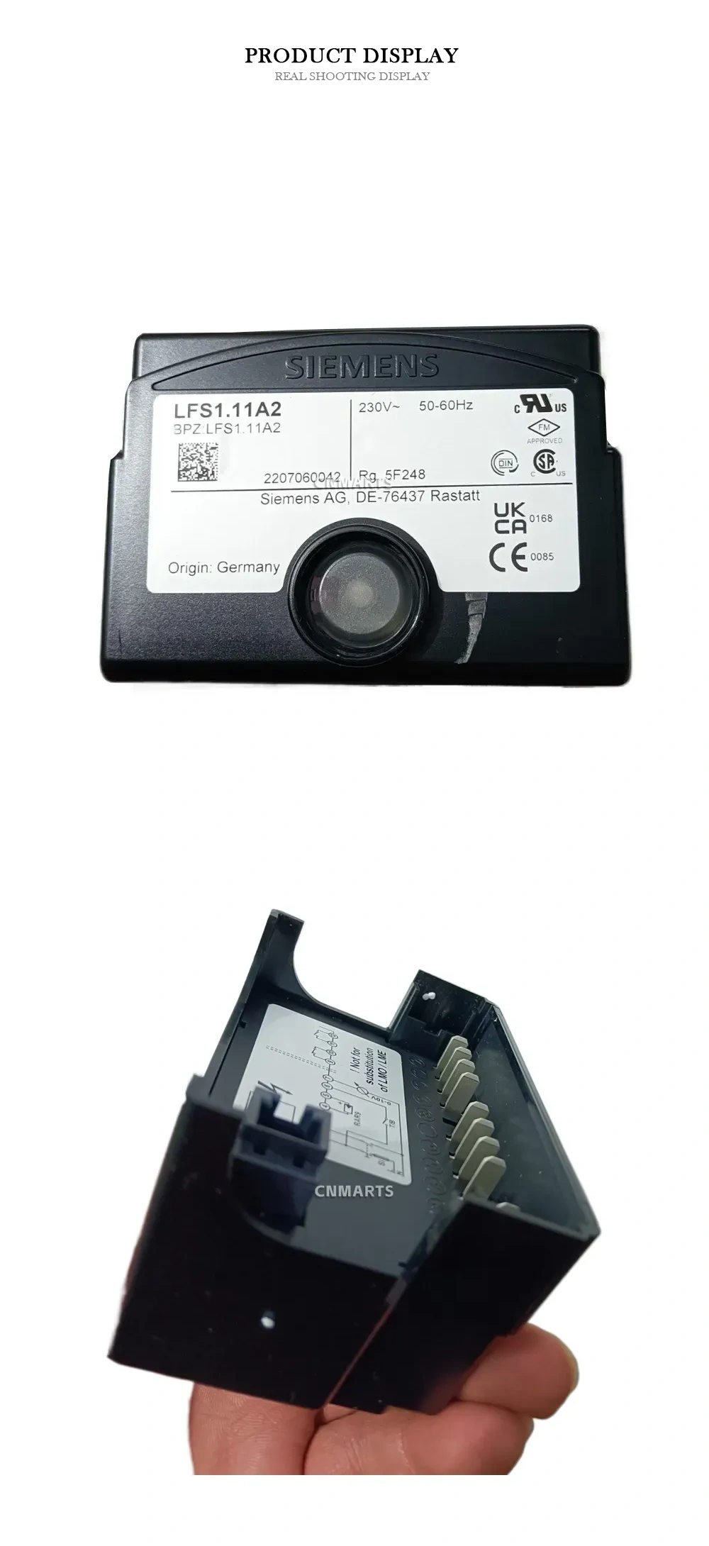 Siemens LFS1.11A2 Burner Control Unit Description