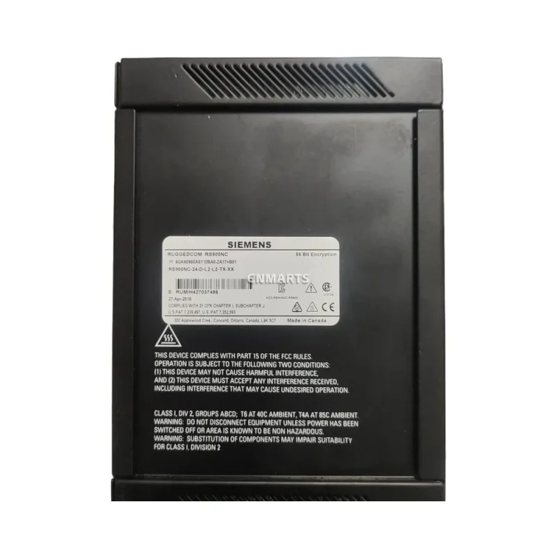 Siemens RS900NC-24-D-L2-L2-TX-XX Industrial Ethernet Switch