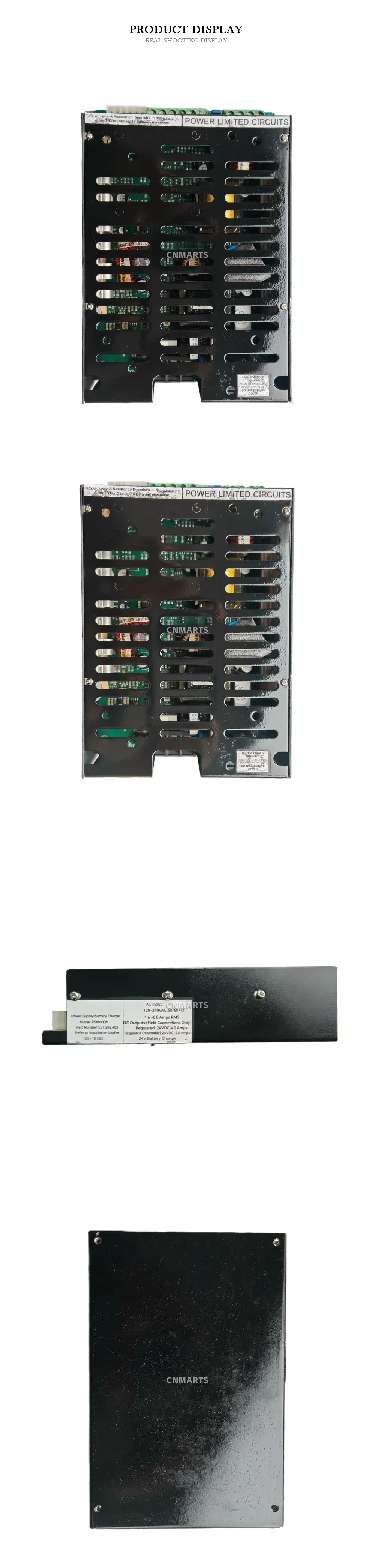 Silent Knight PSM800M Power Supply/Battery Charger Description