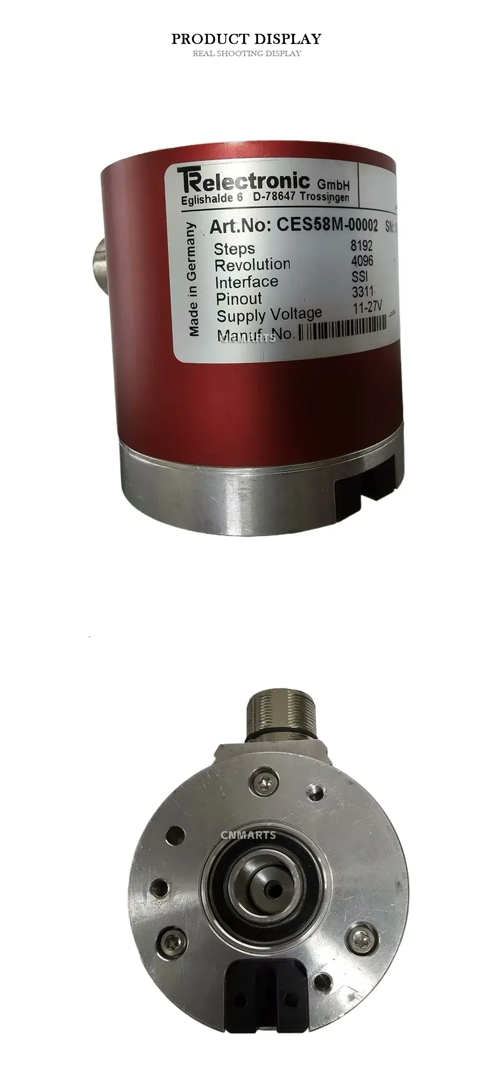 TR Electronic CES58M-00002 Absolute Encoder Description