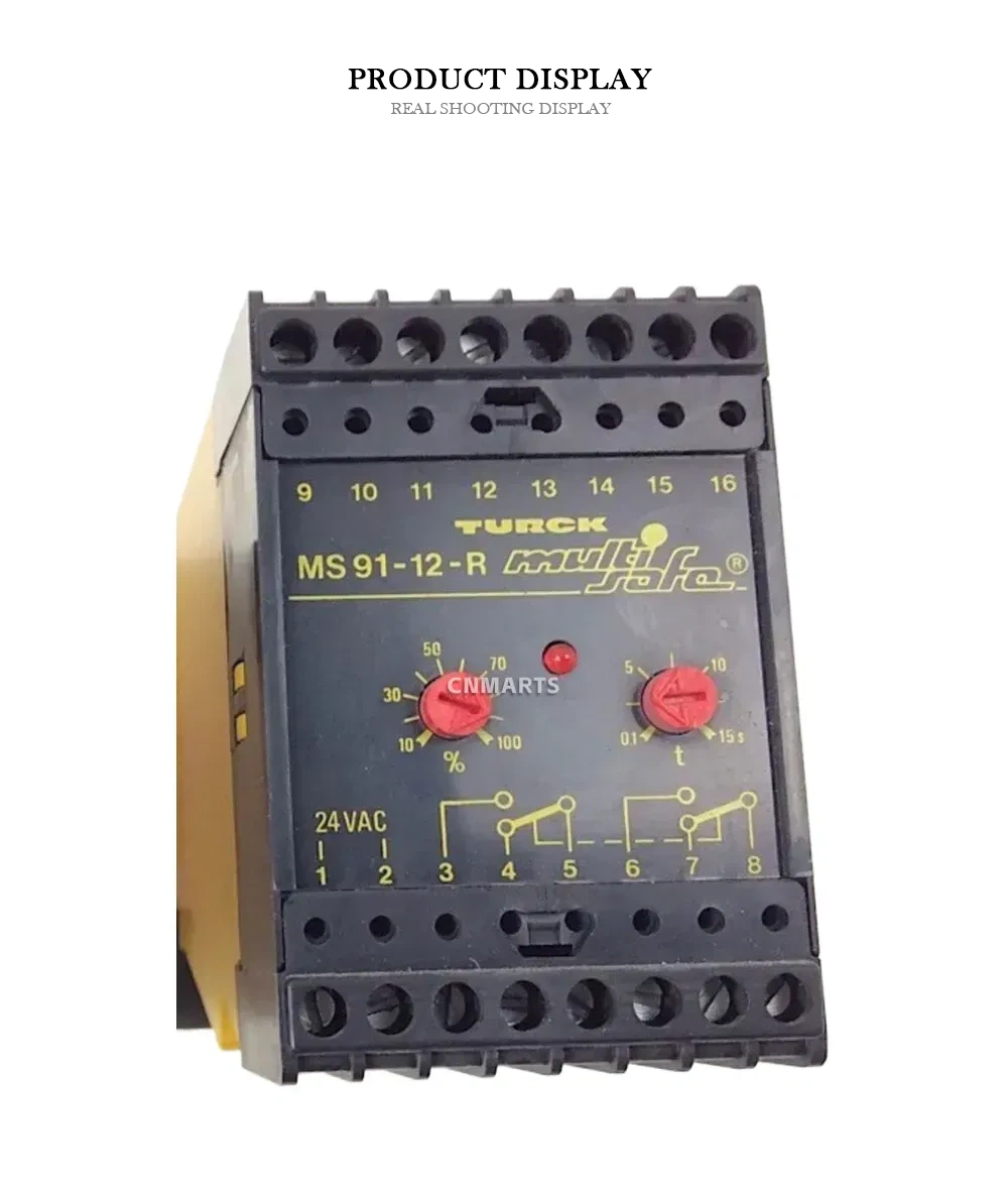 TURCK MS 91-12-R Industrial Control Module / Monitoring Relay Description