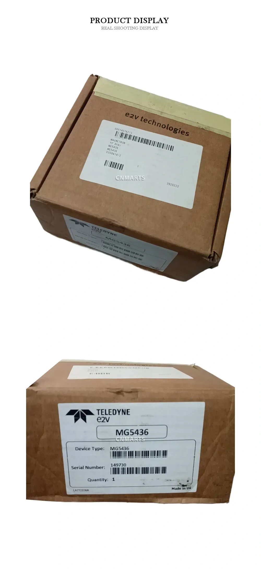 Teledyne e2v MG5436 Magnetron Description