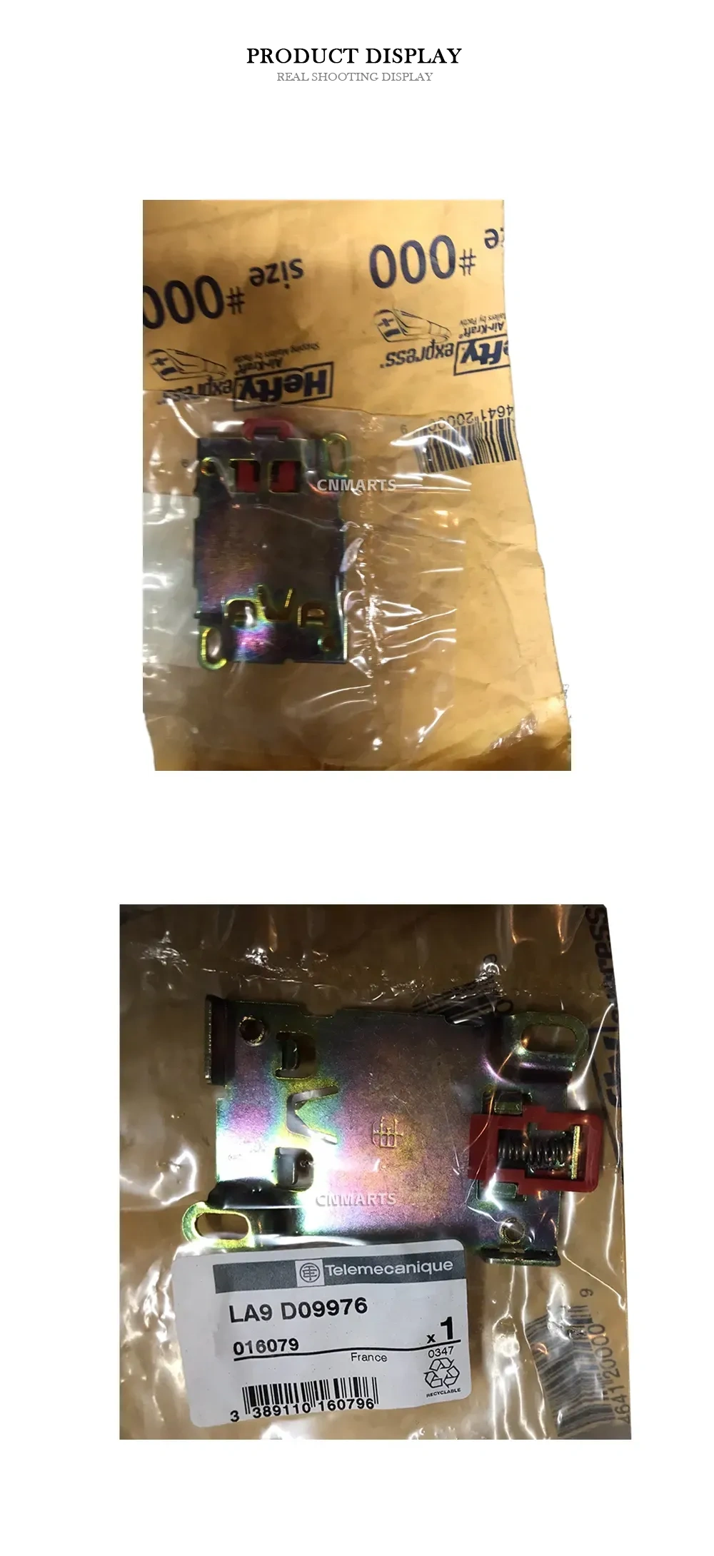 Telemecanique LA9 D09976 Mounting Bracket Description