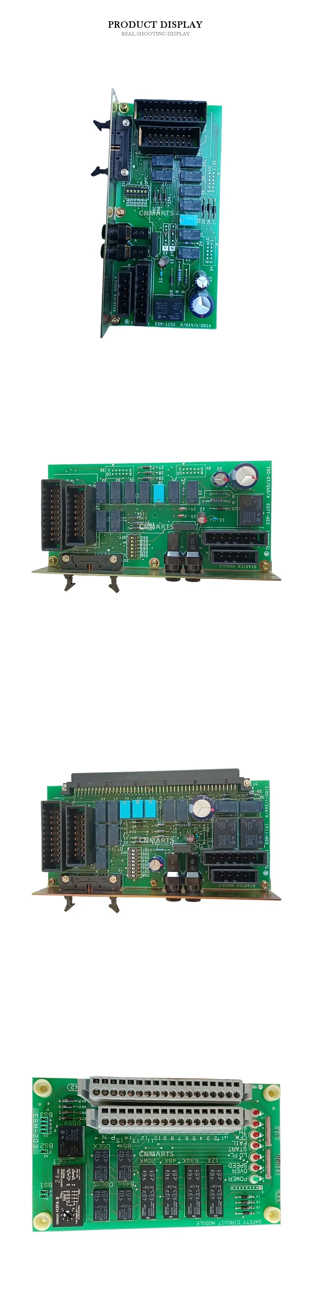 Thermo ESM-1152, ESM-1153, ESM-1161, ESM-203 Industrial Control Circuit Board Module Description