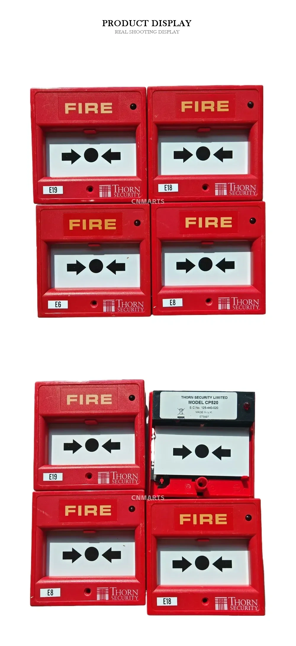 Thorn Security CP520 Manual Call Point Description