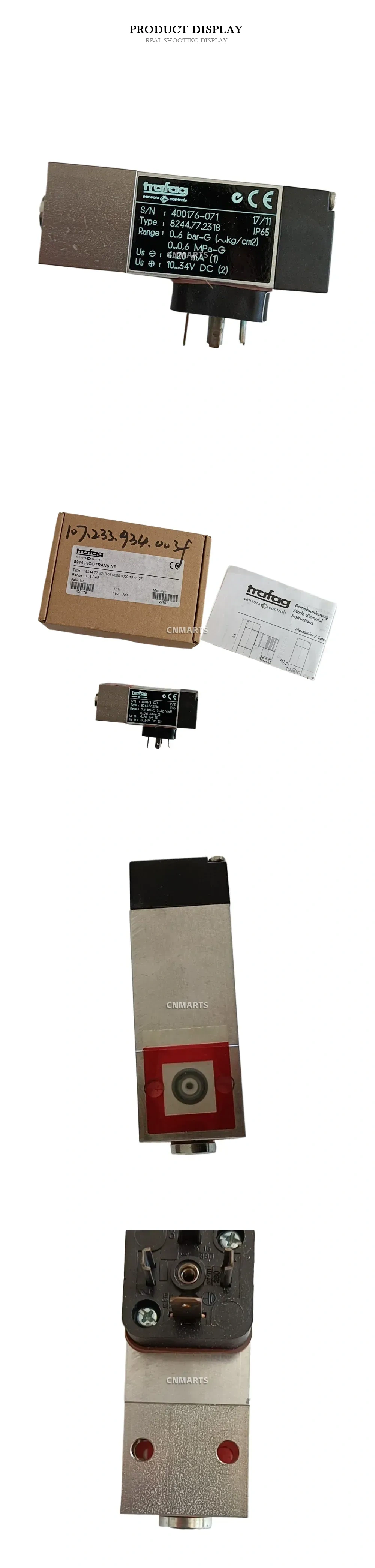 Trafag 8244.77.2318 Pressure Transmitter Description