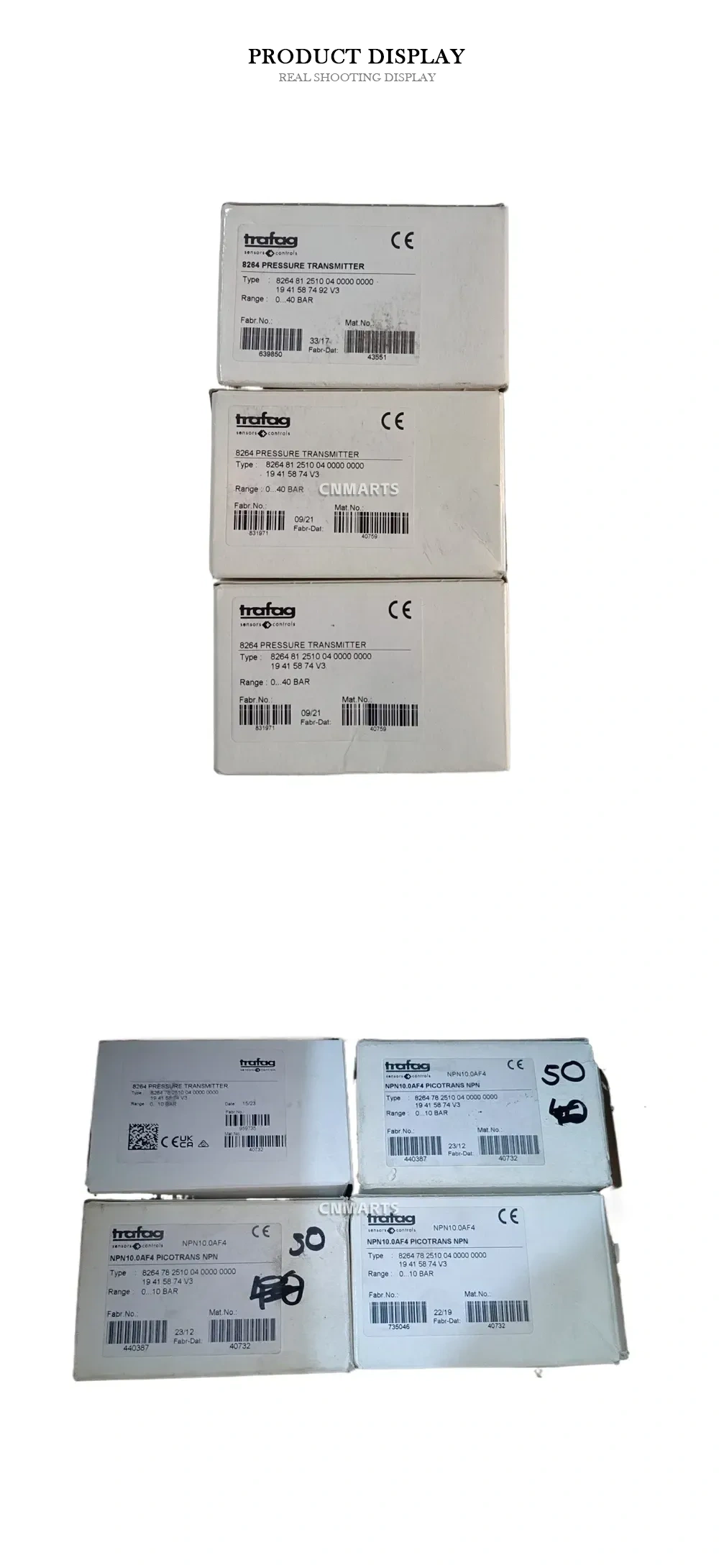 Trafag 8264 Pressure Transmitter Description