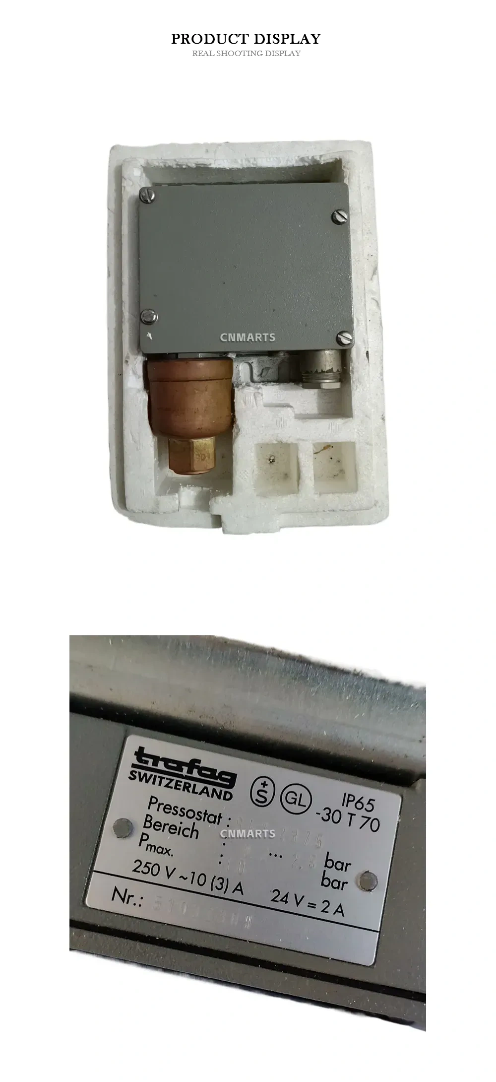 Trafag 941.2375.922 Pressure Switch Description