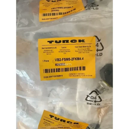 Turck VB2-FSM5-2FKM4.4 Industrial Connection Cable Assembly