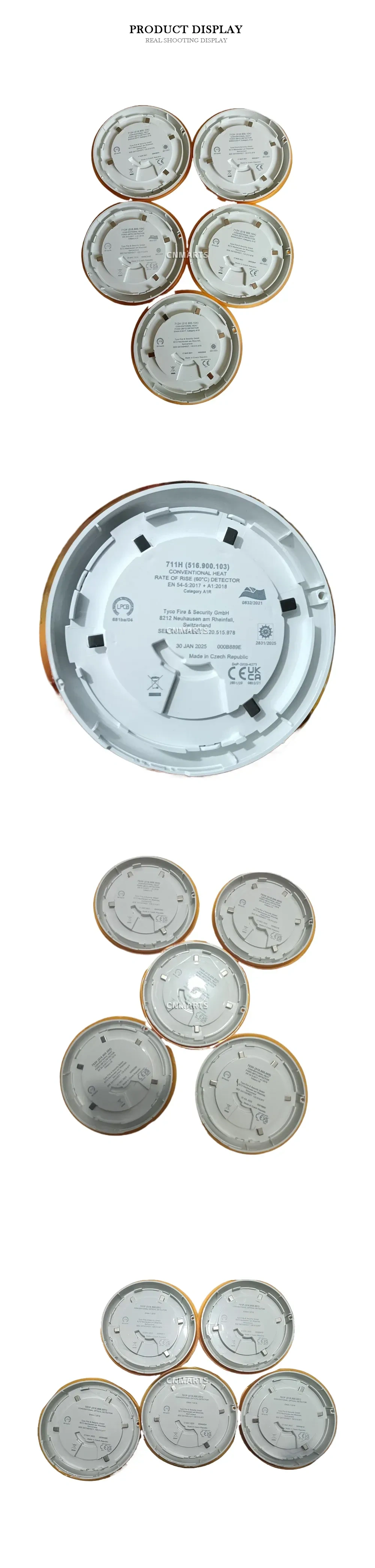Tyco 711H / 712H / 701P Conventional Fire Detector Description