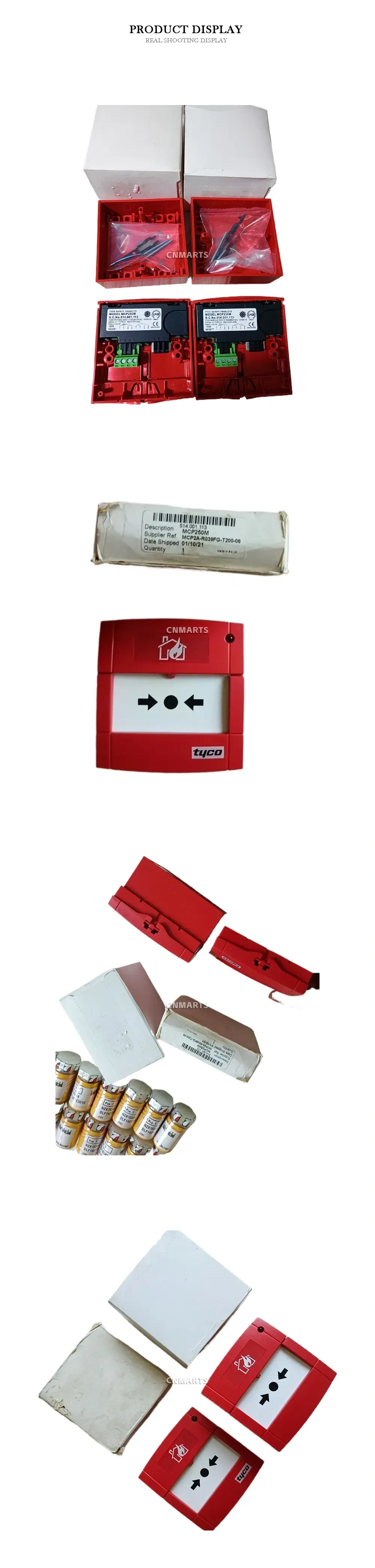 Tyco MCP250M Manual Call Point Description