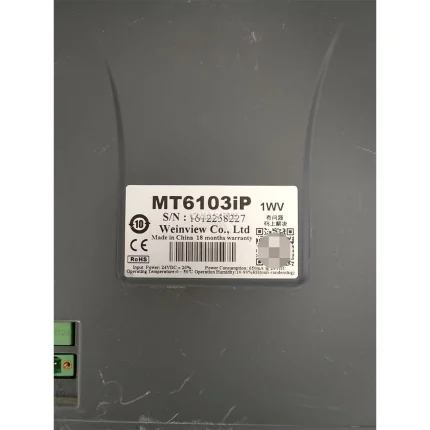 Weinview MT6103iP HMI Touch Panel